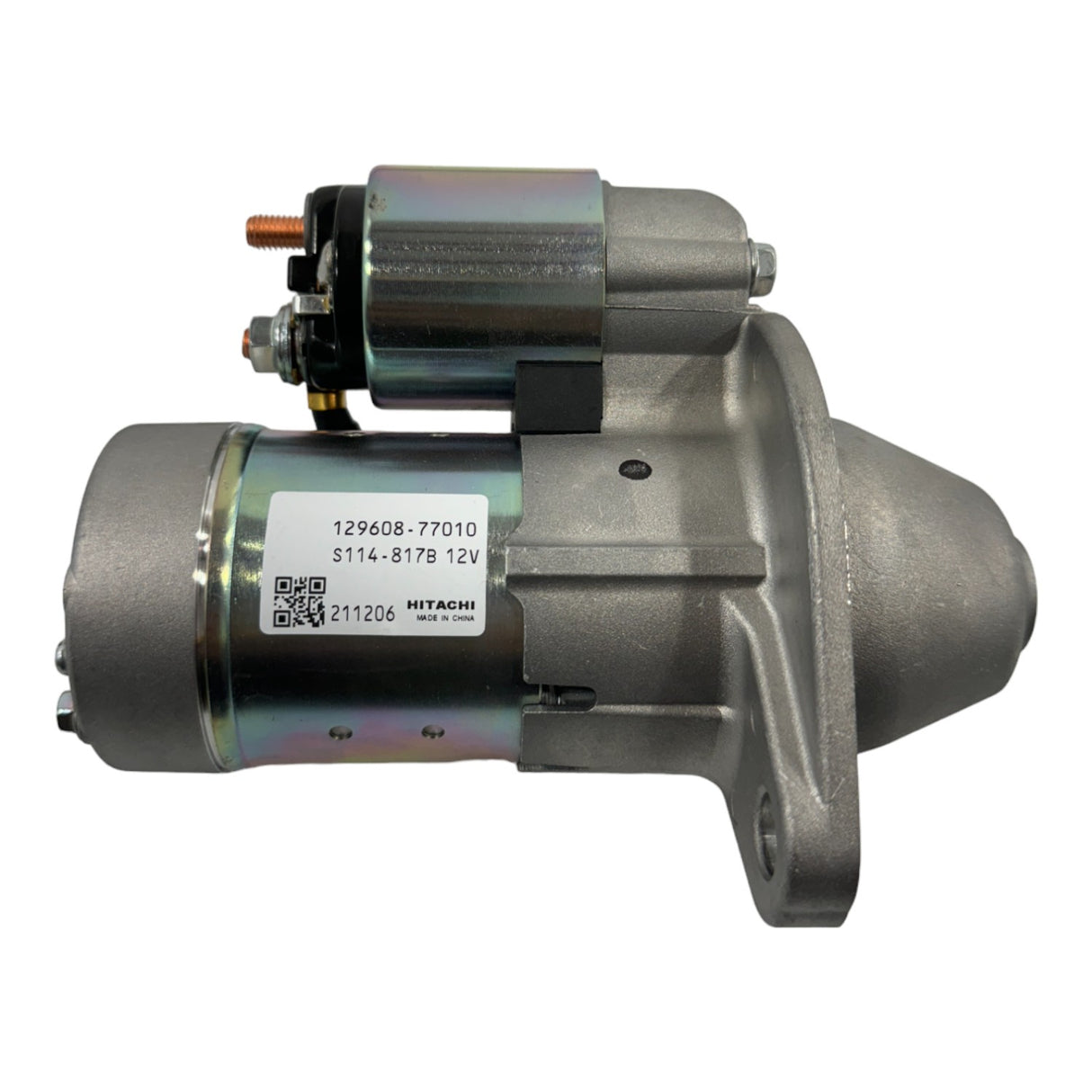 129608-77010 Starter For Yanmar 3JH4E And 3JH5E Diesel Engines - Delta Diesel Parts