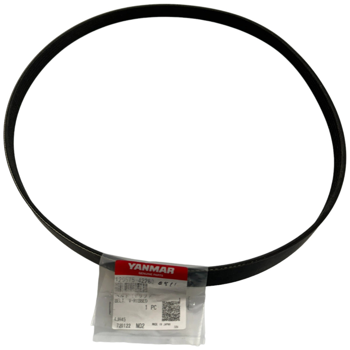129675-42280 V-Ribbed Belt For Yanmar 3JH40 Diesel Engines - Delta Diesel Parts
