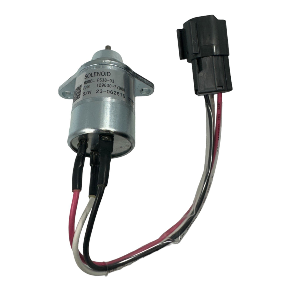 Stop Solenoid For Yanmar 3TNV88 Diesel Engines