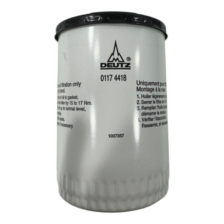 1174418 Spin-On Oil Filter For Deutz BF4L913 Diesel Engines -  Delta Diesel Parts 