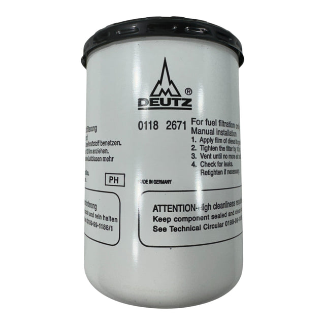 1182671 Spin-On Fuel Filter For Deutz TCD2012L042V Diesel Engines -  Delta Diesel Parts 