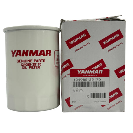 124085-35170 Oil Filter For Yanmar 2GMF And 3GM30F Diesel Engines -  Delta Diesel Parts 