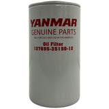 127695-35150-12 Oil Filter For Yanmar 4LH-DTE Diesel Engines -  Delta Diesel Parts 