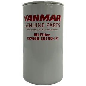127695-35150-12 Oil Filter For Yanmar 4LH-DTE Diesel Engines -  Delta Diesel Parts 