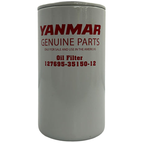 127695-35150-12 Oil Filter For Yanmar 4LH-DTE Diesel Engines -  Delta Diesel Parts 