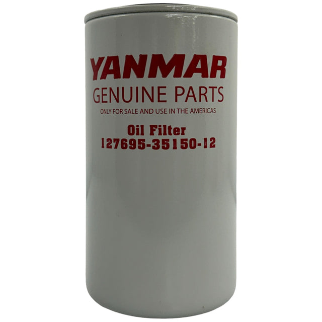 127695-35150-12 Oil Filter For Yanmar 4LH-DTE Diesel Engines -  Delta Diesel Parts 
