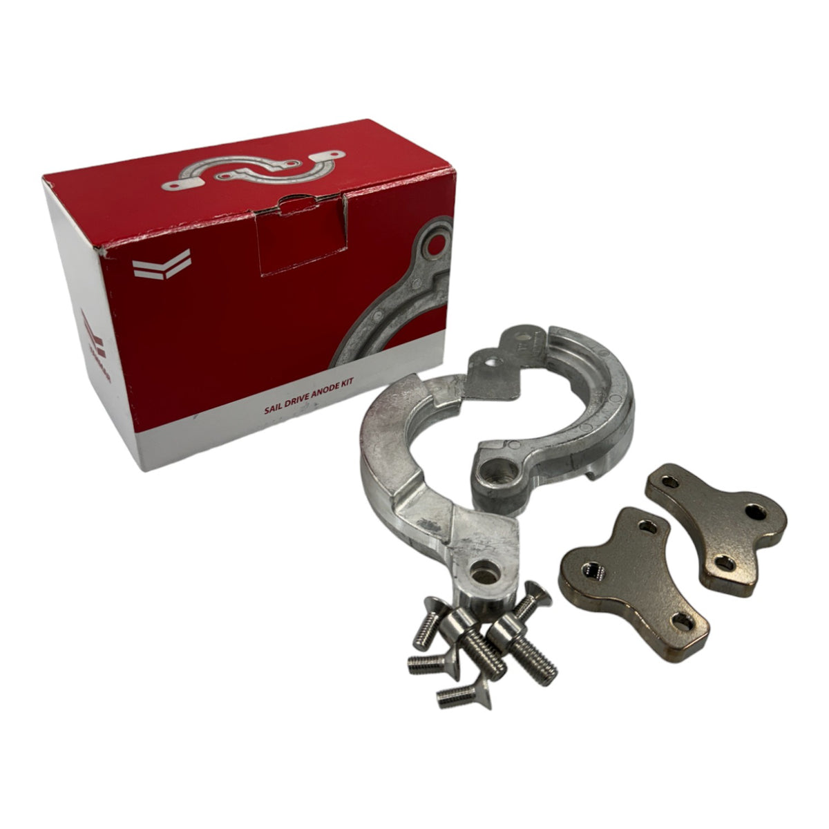 196450-02492 Split-Ring Aluminum Anode Kit For Yanmar 4JH45 Diesel Engines -  Delta Diesel Parts 