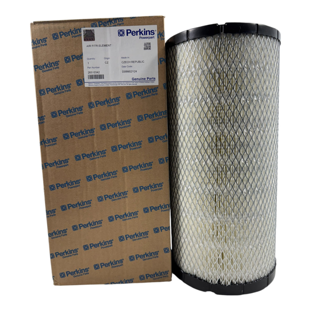 Radial Seal Outer Air Element for Perkins 4.236, 1006, and 1104 engines
