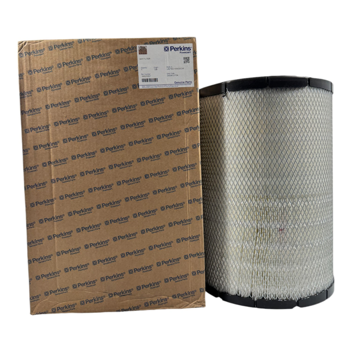 Radial Seal Air Element for Perkins 1106, 1206E-E70TTA, and 1206F-E70TTA engines