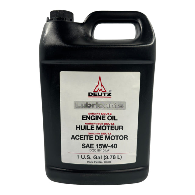 305656 One Gallon Oil For Deutz F4M2011 And BF6L913C Diesel Engines -  Delta Diesel Parts 