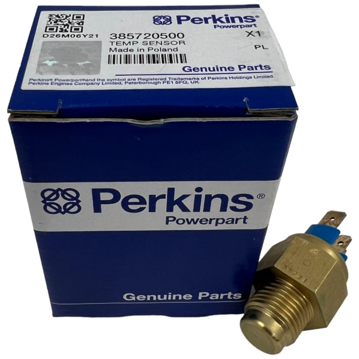 Water Temperature Sensor For Perkins 400 Series Diesel Engines