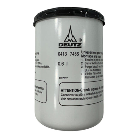 Spin On Fuel Filter For Deutz TCD2.9 Diesel Engines