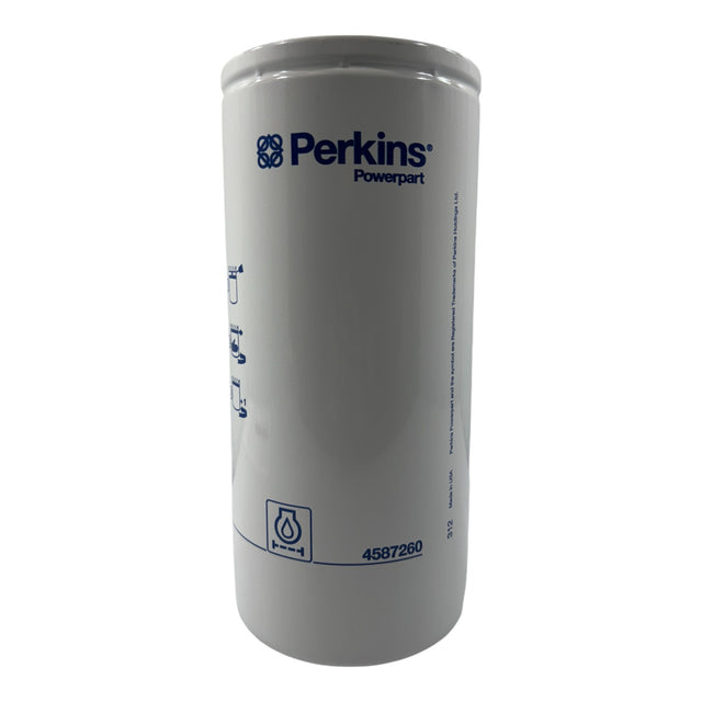 Spin-On High Efficiency Oil Filter For Perkins Diesel Engines