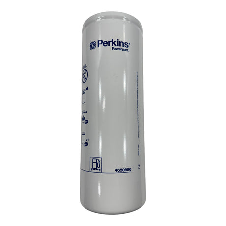 Spin-On High Efficiency Fuel Filter for Perkins 1100 and 2506J-E15TA engines
