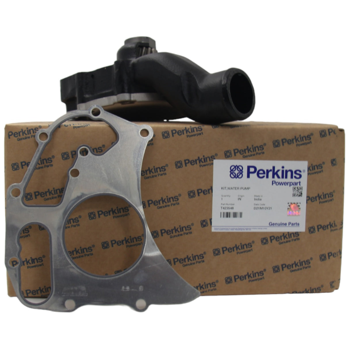 T423548 Fresh Water Pump Kit For Perkins 1104D-E44T Diesel Engines -  Delta Diesel Parts 