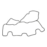 U11996410 Valve Cover Gasket For Perkins 403D-15 Diesel Engines -  Delta Diesel Parts 