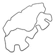 Gasket for Perkins 404-22, 404C-22, and 404D-22 engines