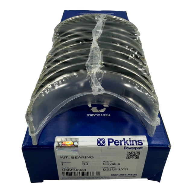 U5MB0034 Main Bearing Kit For Perkins T4.236 Diesel Engines -  Delta Diesel Parts 