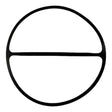 Fresh Water Cooler End Gasket For Yanmar 3JH Engines