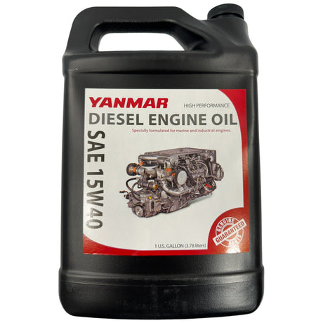 One Gallon 15W40 Oil For Yanmar Diesel Engines