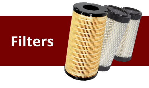 Air Filters, Fuel Filters, and Oil Filters.