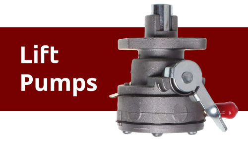 Fuel lift pumps for diesel engines.