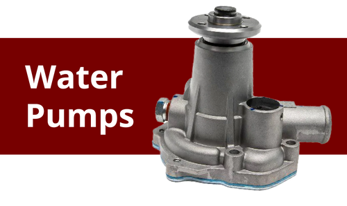 Water Pumps with an image of a Perkins U45011020 Water Pump.